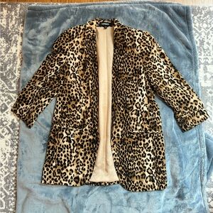 NWOT Express Cheetah Print Blazer